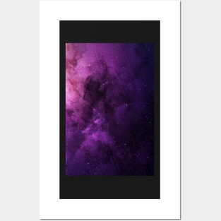 Pink Galaxy Posters and Art